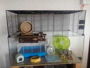 Gabbia per criceti e roditori