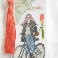 segnalibro con nappina