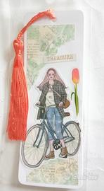 segnalibro con nappina