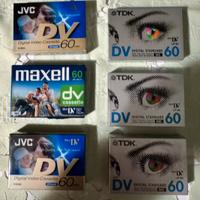 6 Cassette Mini DV nuove