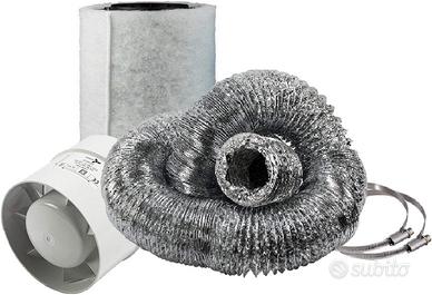 Aspiratore per Growing Room ai Carboni Attivi