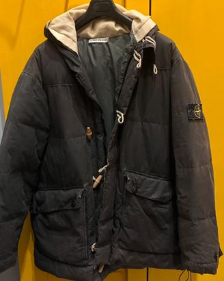 Stone Island AW1999 Piumino Waxed Cotton XXL Nero