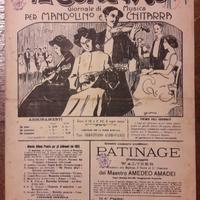 ANTICO SPARTITO MUSICALE MANDOLINO CHITARRA 1903