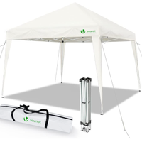 VOUNOT Gazebo Pieghevole da Giardino 3x3 M