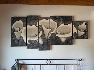 Quadro modulare 5 pezzi, Calle
