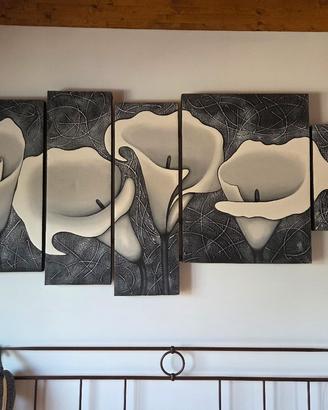 Quadro modulare 5 pezzi, Calle