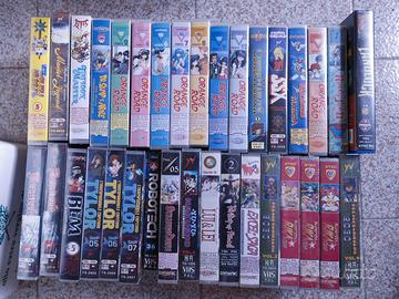 lotto vhs cartoni animati anime giapponesi manga