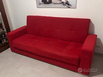 Divano contenitore e letto