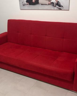 Divano contenitore e letto