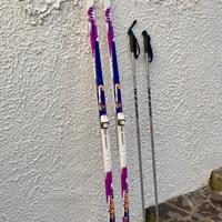 Sci da fondo/skating + racchette