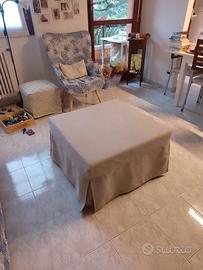 pouf cubo letto singolo