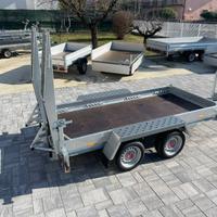 Rimorchio carrello x MiniEscavatore Nuovo SCONTATO