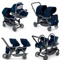 Trio gemellare Cam Twin Pulsar blu
