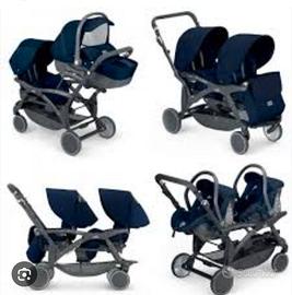 Trio gemellare Cam Twin Pulsar blu