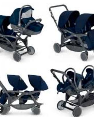 Trio gemellare Cam Twin Pulsar blu