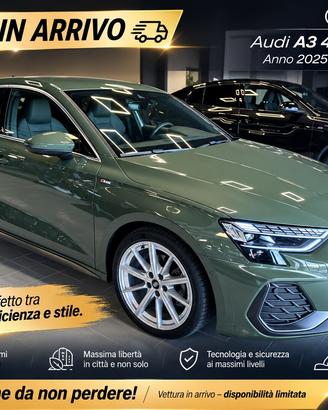 AUDI A3 4ª serie A3 SPB TFSI e 150 kW S tronic...