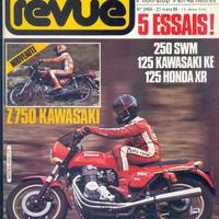 Rivista francese MOTO REVUE numero 2455 del 1980