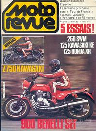 Rivista francese MOTO REVUE numero 2455 del 1980