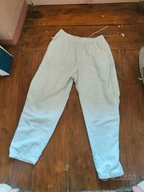 pantaloni tuta nike bianchi XXL