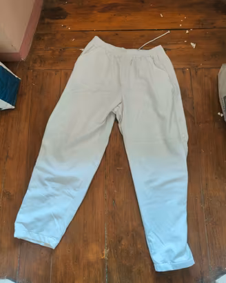 pantaloni tuta nike bianchi XXL