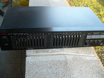 equalizzatore grafico stereo vintage