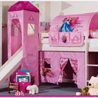 Letto  con SCIVOLO e Torre Principesse + Materasso