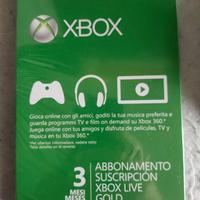 Xbox Live Gold / Game Pass Essential da 3 mesi