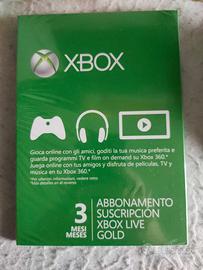 Xbox Live Gold / Game Pass Essential da 3 mesi
