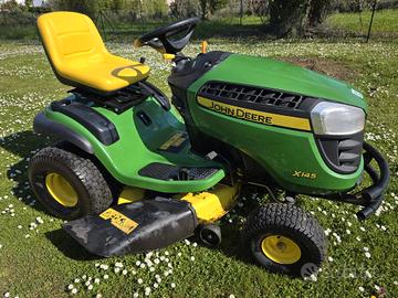 trattorino tosaerba tagliaerba john deere ×145