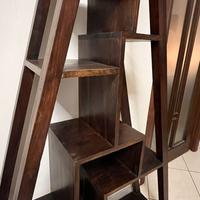 Libreria etnica in legno