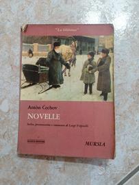Vecchio libro "Novelle" - Anton Checov - 1969 