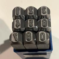 SERIE DI PUNZONI NUMERATI