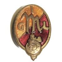 Spilla con smalti da giacca Ventennio GIL 1937/45