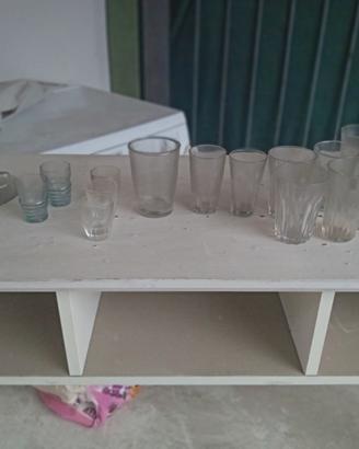 Bicchieri anni 30 secolo scorso