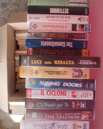 lotto 313 Vhs Videocassette vari generi