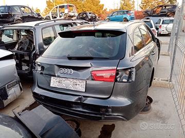 (INCIDENTATA) AUDI A6 C7 2012 al 2018 x ricambi #3