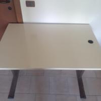 Scrivania compatta robusta da ufficio 120x80x75h