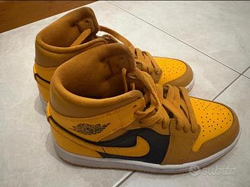 Air Jordan 1 gialle originali 36,5 + scatola