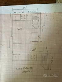 Cucina legno massello