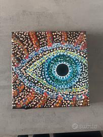 Quadro in pelle “I See You”