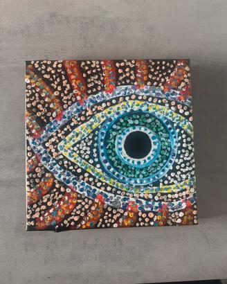 Quadro in pelle “I See You”