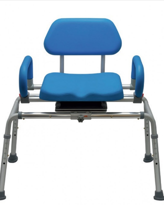 Sedia-panca per  invalidi girevole 360° per bagno