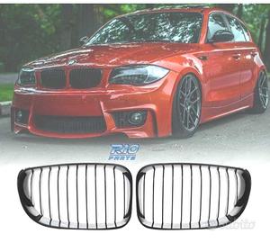 GRIGLIE BMW E81 E87 E82 E88 07-11 LOOK 1M NERO LUC