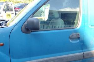 Porta anteriore sx nuda RENAULT KANGOO del 2003