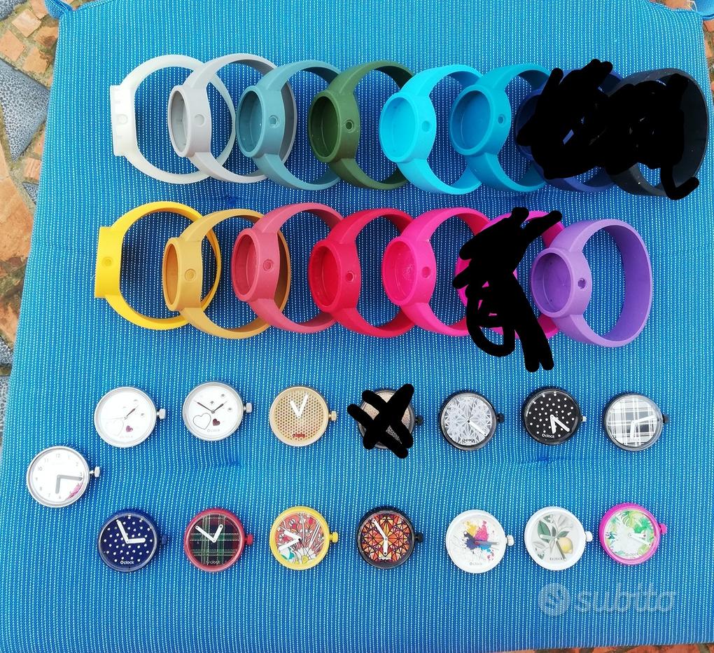 Montre-bracelet O'bag O'clock - Vert/bleu - Occasion Comme Neuve