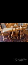 tavolo con sedie €150