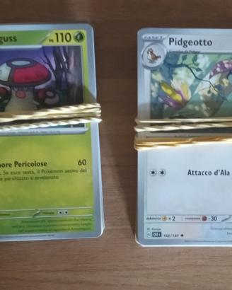 Lotto di 50 Carte Pokémon Recenti Miste