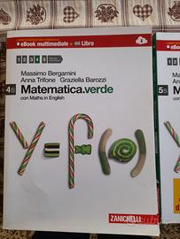 Matematica.verde volumi 3,4,5