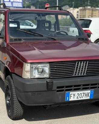 Fiat Panda 1000 4x4 Sisley restaurata fondi nuovi 