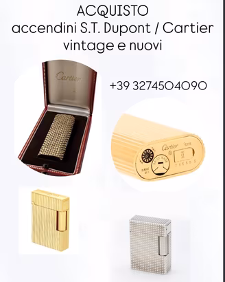 Accendini dupont/cartier